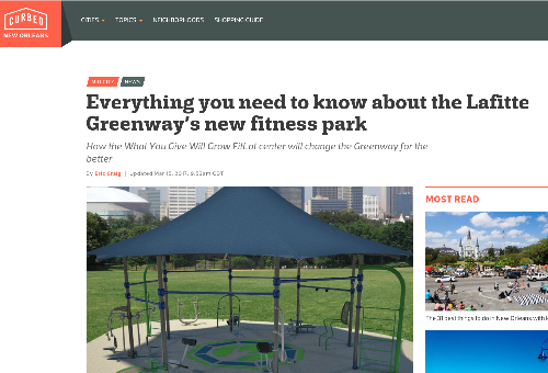 Everything you need to know about the Lafitte Greenway’s new fitness park (Curbed NOLA)