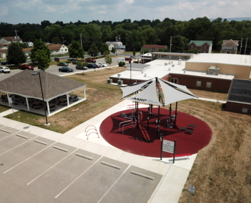 AARP Sponsored FitLot Outdoor Fitness Park in Hagerstown, MD