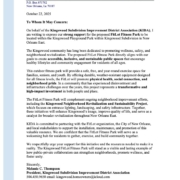 Fitlot letter of support